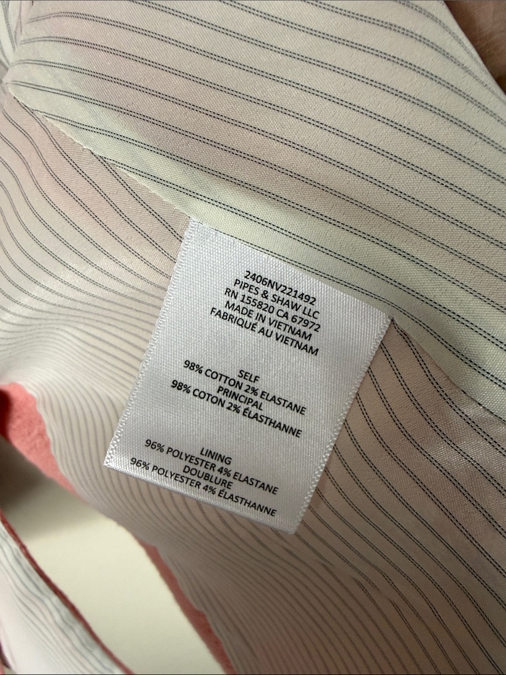 Veronica Beard Miller Dickey Jacket in Rosebloom - Picture 6 of 9